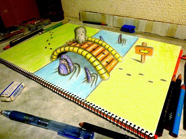 3d рисование для детей