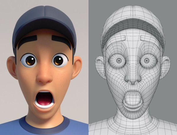 Blender 3d персонажи