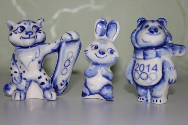 Игрушки из Гжели