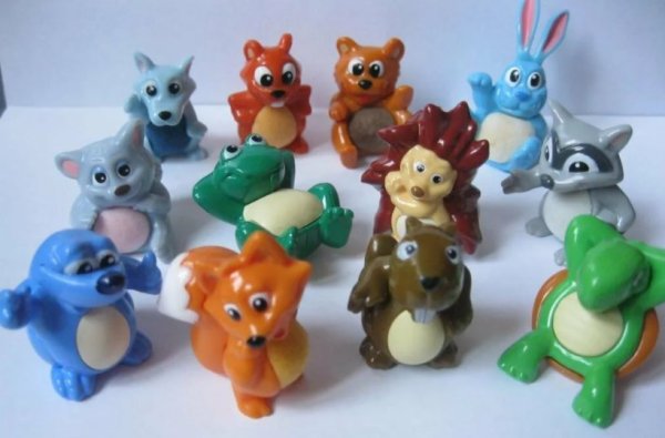 Игрушки из киндера сюрприза