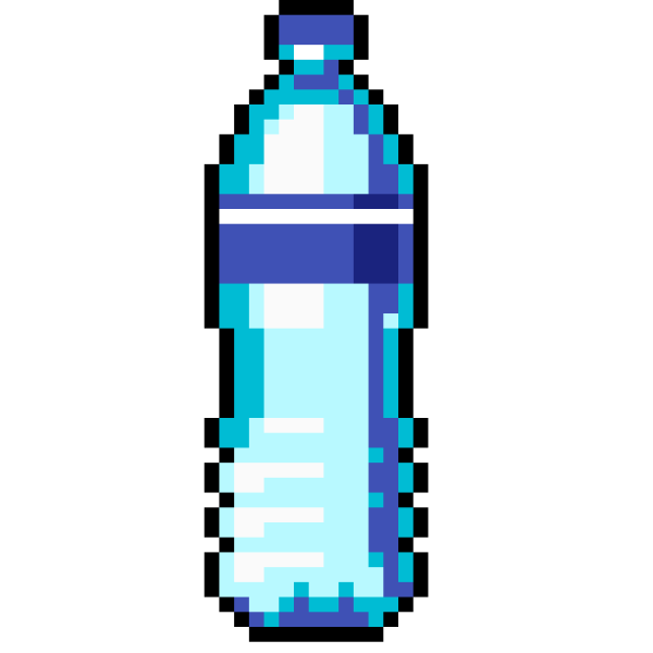 Пиксельная вода