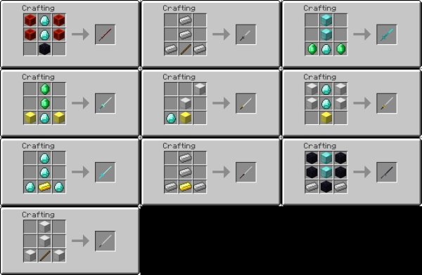 Крафты майнкрафт 1.0