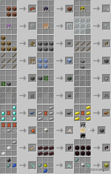 Крафты МАЙНКРАФТА 1.1.5