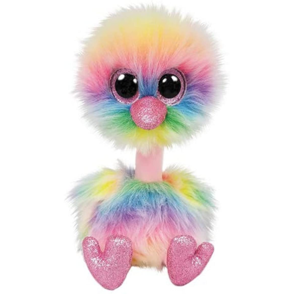 Мягкая игрушка ty Beanie Boos Rainbow 15 см