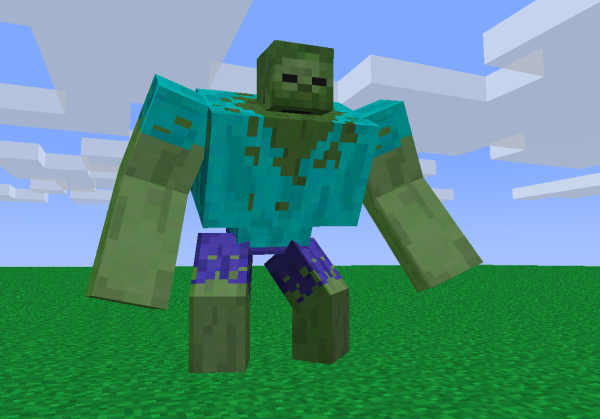 Minecraft зомби МУТАНТ