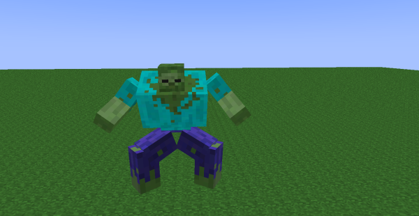 Minecraft зомби МУТАНТ