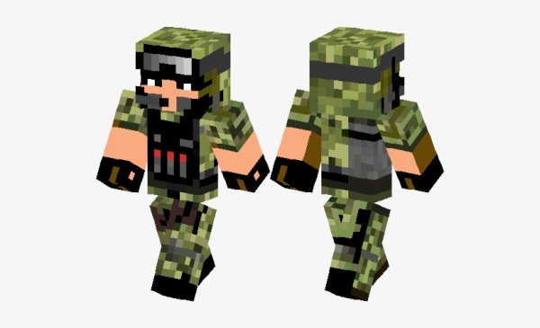 Военный в МАЙНКРАФТЕ