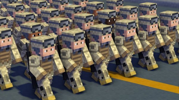 Minecraft военный