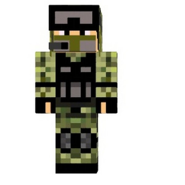 Скин военного