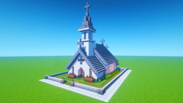 Minecraft Church building