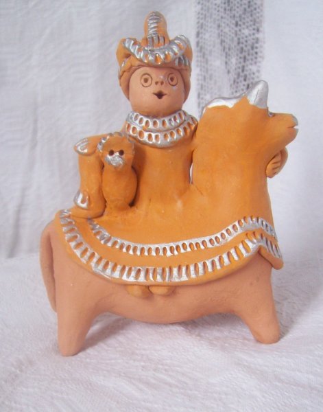 Романовская игрушка конь