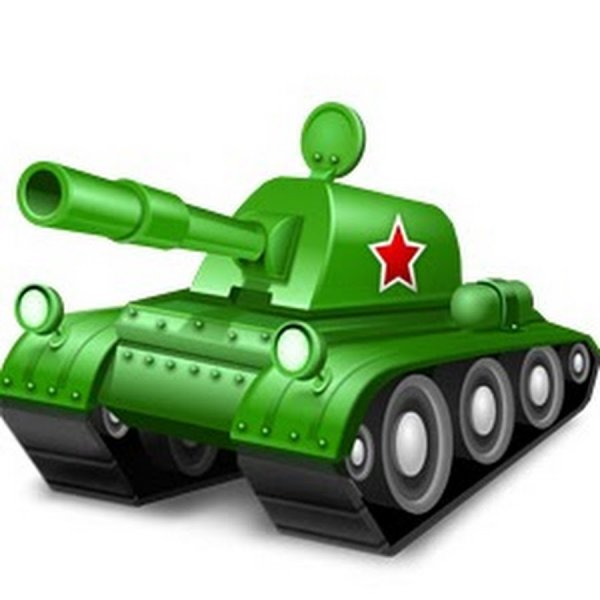 Военный танк для детей