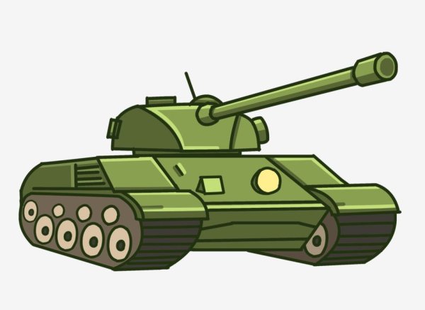 Танк рисунок