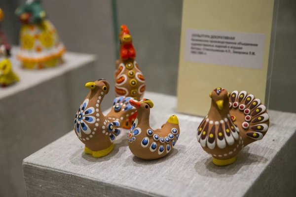 Тверская Торжокская глиняная игрушка