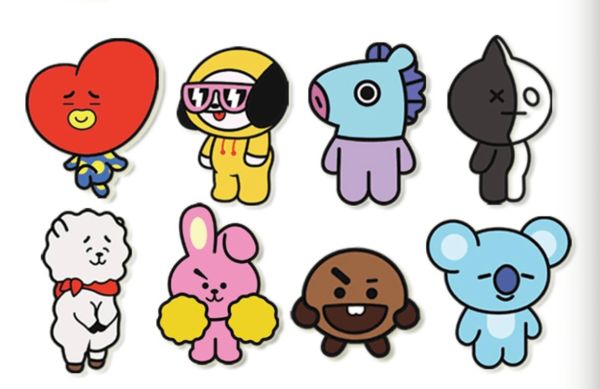 Персонажи БТС bt21