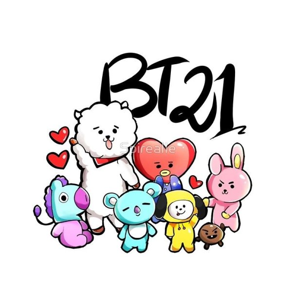 BTS bt21 рисунки