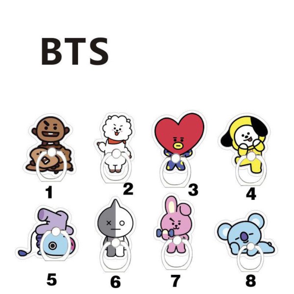Bt21 с именами БТС