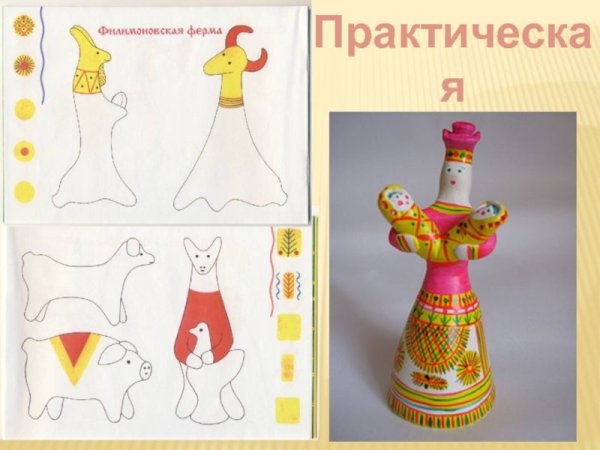 Изо 5 класс Филимоновская игрушка Барыня