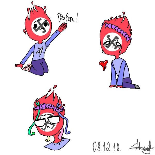 Стикеры Countryhumans