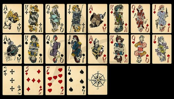Пиратские игральные карты