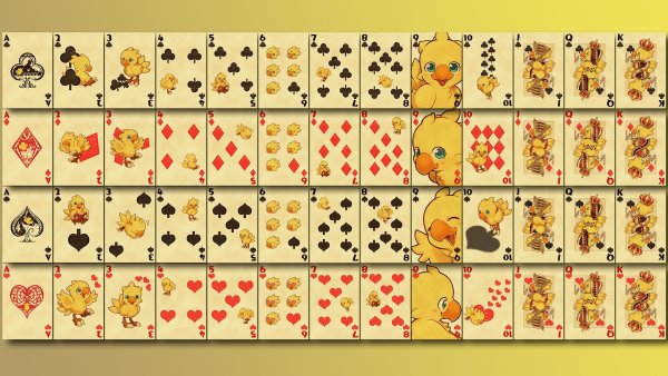 Игральные карты аниме для распечатывания