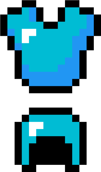 Minecraft алмазный шлем