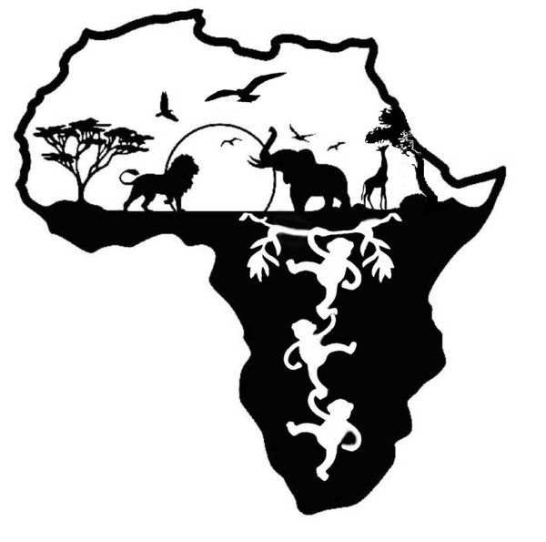 Рисунки африка на карте мира (44 фото)