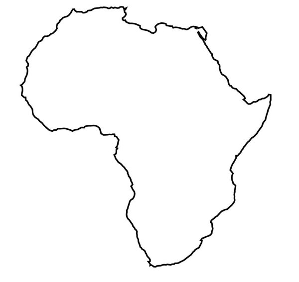 Контур Африки