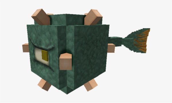 Иглобрюх из МАЙНКРАФТА