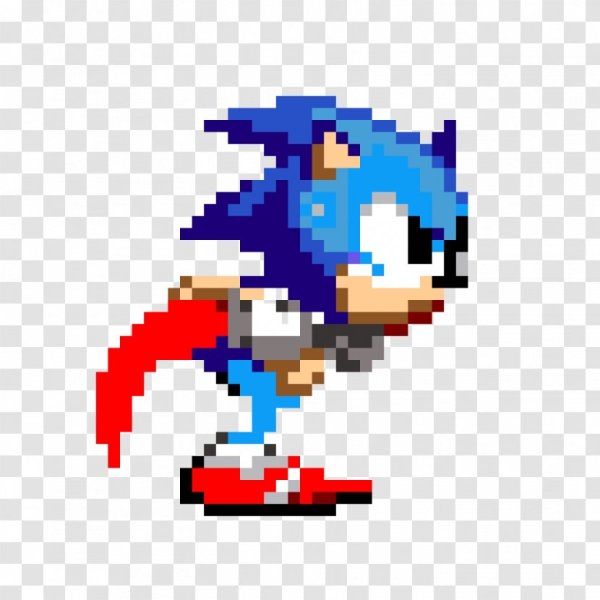 Sonic Pixel спрайт