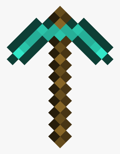 Алмазная кирка Minecraft