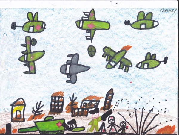 Военные мелкие рисунки