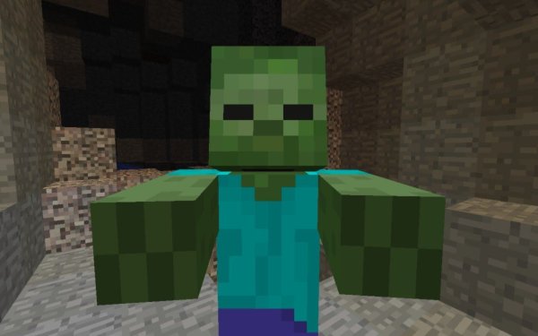 Minecraft зомби