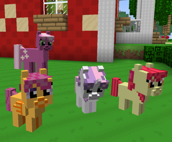 My little Pony майнкрафт