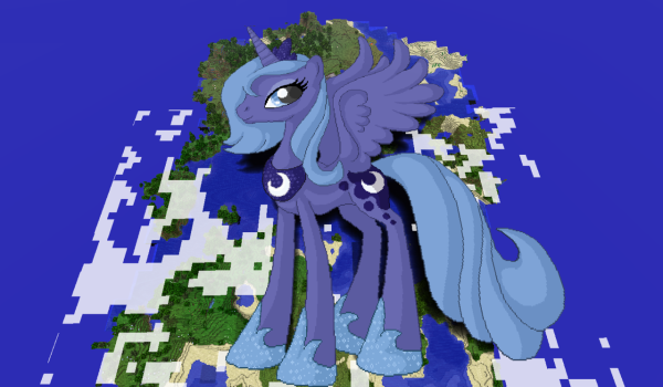 MLP Princess Luna Minecraft