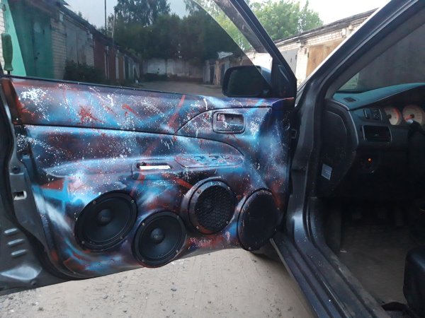 Покраска автозвук