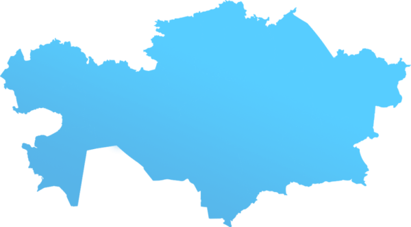 Очертания Казахстана