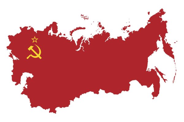 Карта советского Союза