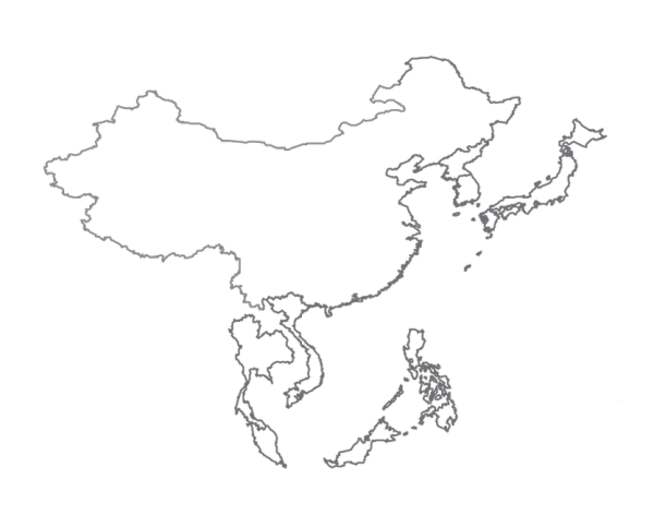 Карта Азии
