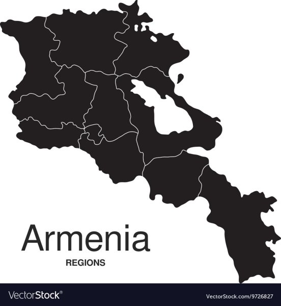 Векторная карта Армении