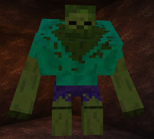 Minecraft зомби МУТАНТ