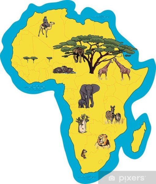 Африка для детей дошкольного возраста