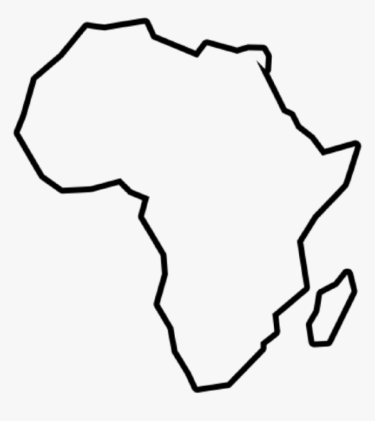 Африка очертания материка