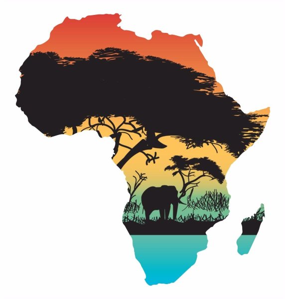 Очертания Африки