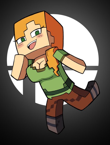 Minecraft Стив и Алекс
