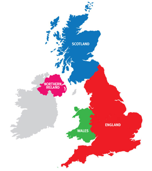 Uk great Britain England разница