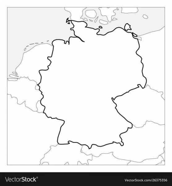 Туристическая карта Германии