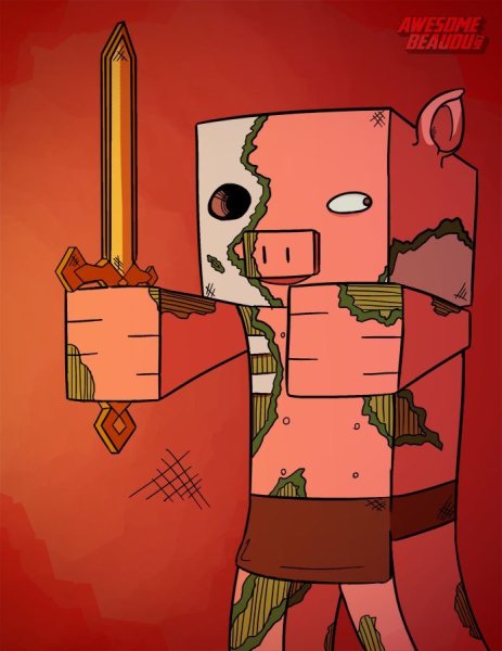 Майнкрафт Zombie Pigman