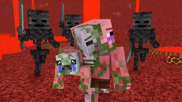 Minecraft Zombie Pigman Baby