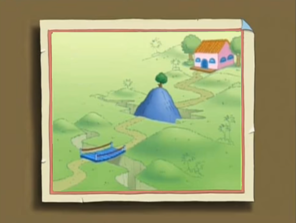 Dora Season 1 Episode 1 Map